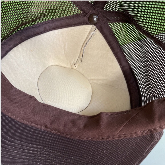 Vtg SnapBack Cap DOG WARDEN ANIMAL CONTROL Trucker Hat Mesh Foam Youngan Korea - Picture 7 of 8